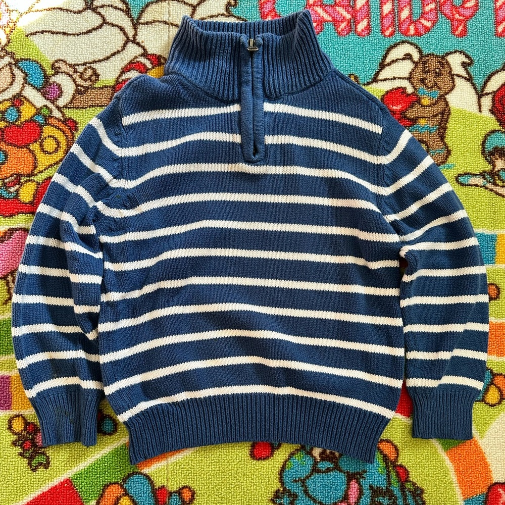🐠2/$10🐠 Toddler boys 👦 1/4 zip sweater.
